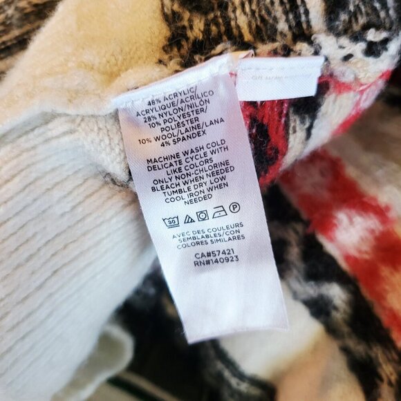 Loft wool blend southwest pattern cardigan - Picture 2 of 6